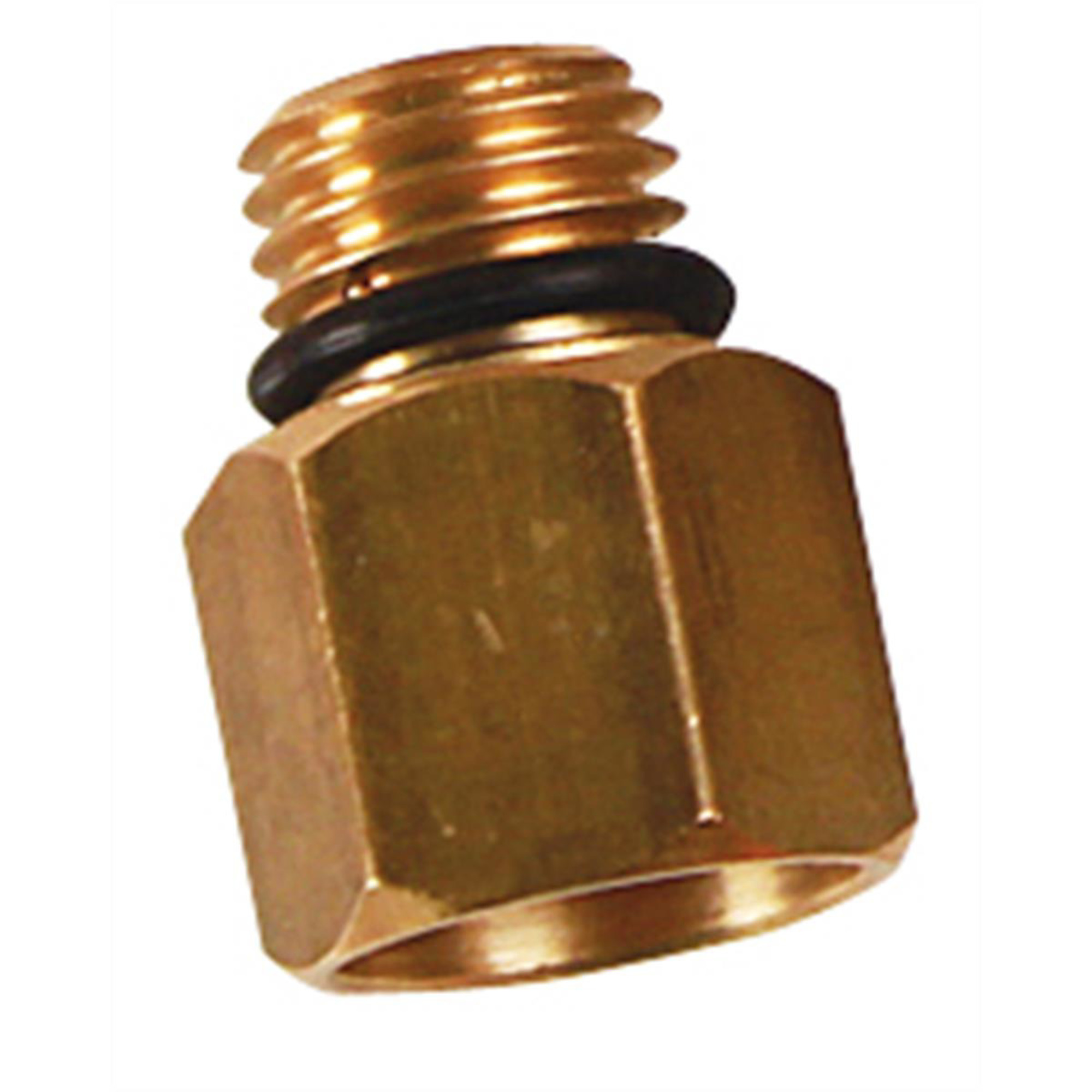 FJC R1234YF Service Port Coupler Adapter — M14 Female to M12 Male, Includes O-Ring, Model# FJC6827